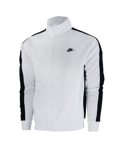 Nike Men's Knit Tracksuit 2 piece Set White/Black