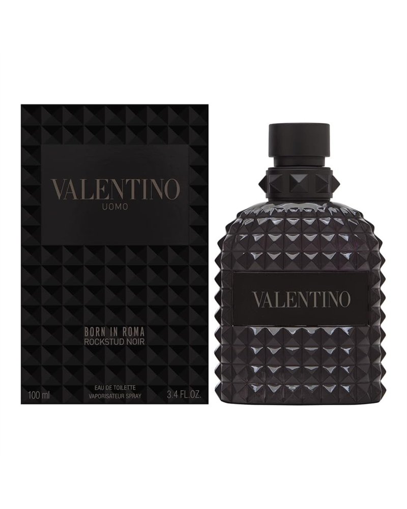 Valentino Born In Roma Rockstar Noir for Men 3.4 oz Eau de Toilette Spray