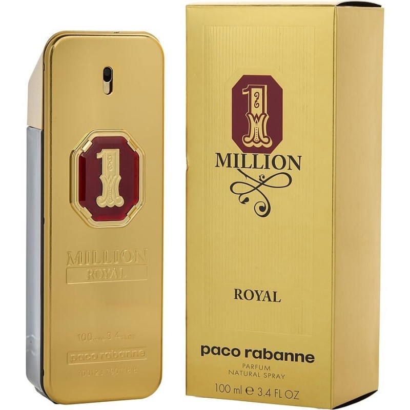 Paco Rabanne  Men's 1 Million Royal Parfum Spray 3.4 oz