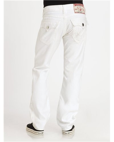 True Religion Billy Super T Men's White