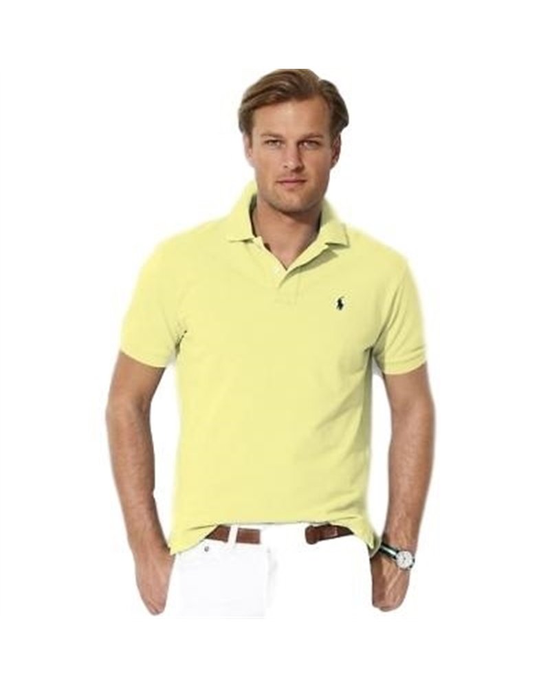 Polo Ralph Lauren  Men's Classic-Fit  Polo Shirt Yellow