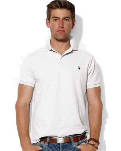 Polo Ralph Lauren  Men's Classic-Fit  Polo Shirt White