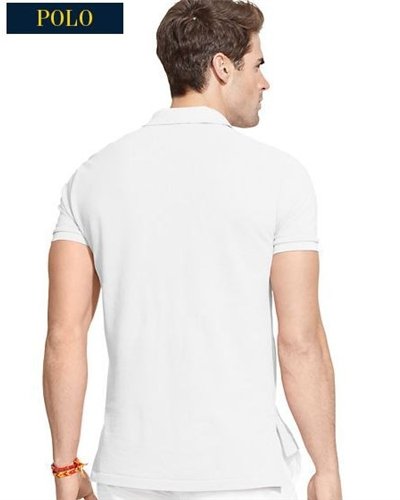 Polo Ralph Lauren  Men's Classic-Fit  Polo Shirt White