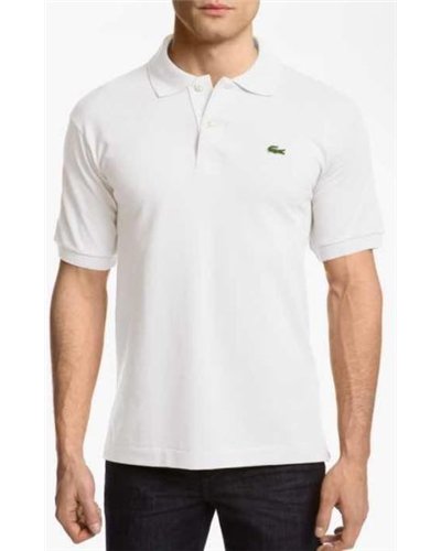 Lacoste Pique Polo Shirt  Ivory
