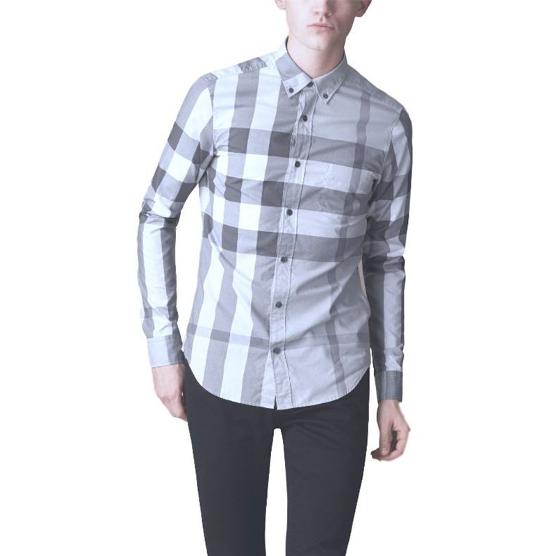 Burberry Britt  Men's  Long Sleeve Stripe Shirt