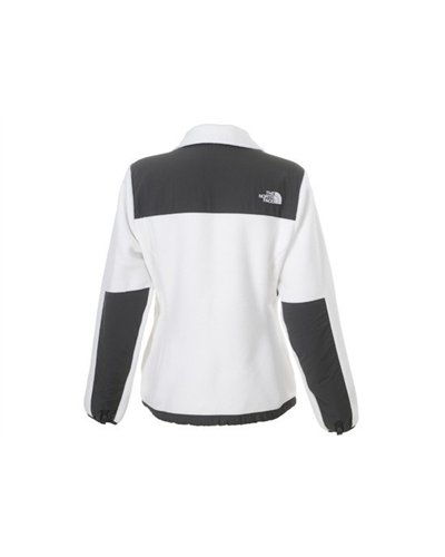 The North Face Women's Denali  Fleece Jacket White/Black