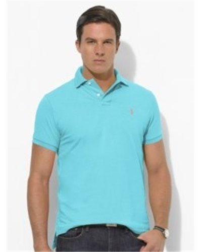 Polo Ralph Lauren  Men's Classic-Fit  Polo Shirt French Turquoise