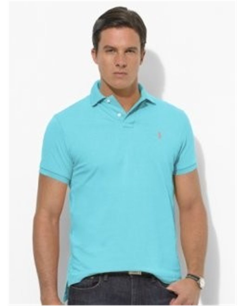 Polo Ralph Lauren  Men's Classic-Fit  Polo Shirt French Turquoise