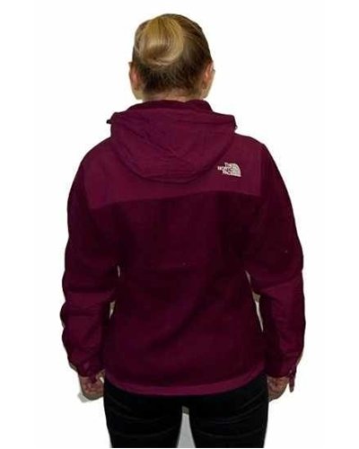 The North Face Women's Denali Hooded Fleece Jacket  BURGUNDY