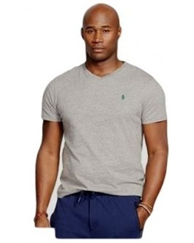 Ralph Lauren Men's  V Neck T Shirt  Gray