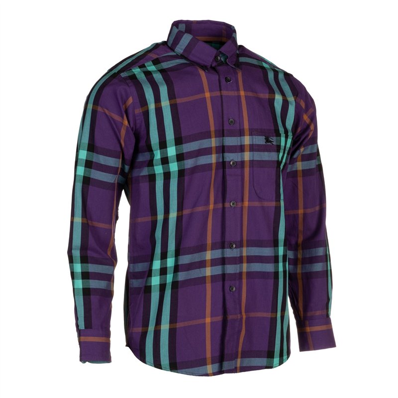 Burberry Brit Men's Cotton Check Button Down Shirt