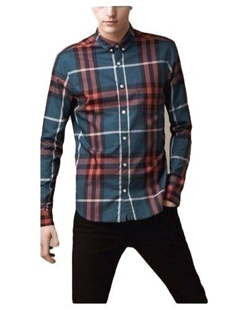 Burberry Brit Men's Cotton Check Button Down Shirt