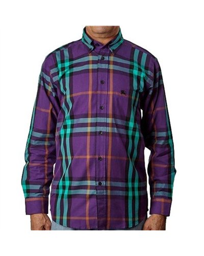 Burberry Brit Men's Cotton Check Button Down Shirt