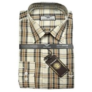 Giorgio Armani Men's Plat  Button Down  Final Sale
