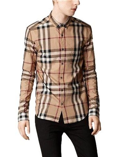 Burberry Brit Men's Cotton Check Button Down Shirt