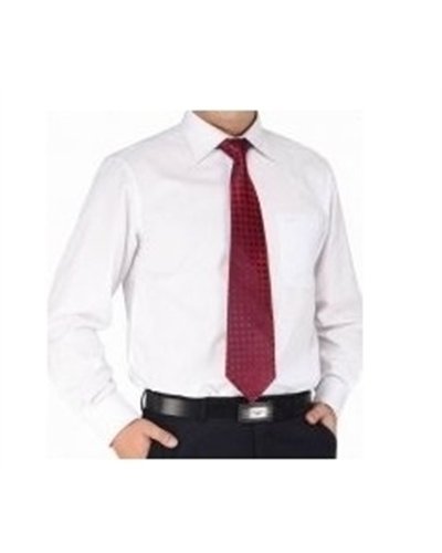 Giorgio Armani  White Solid White Button Down Shirt Final Sale