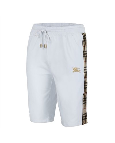 Burberry Men's Crew Neck  Jersey & Short Set Check Graphic