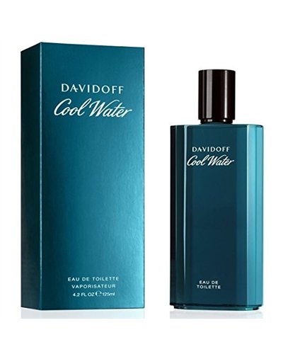 Davidoff Cool Water Eau de Toilette Natural Spray, 4.2 fl oz