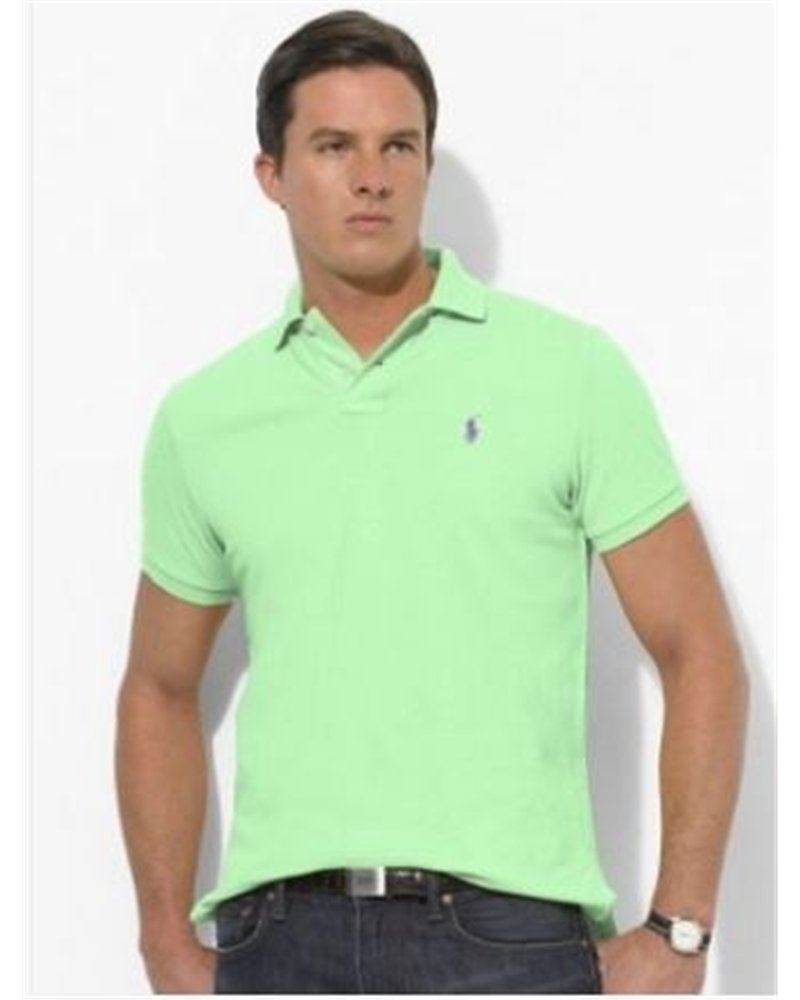 Polo Ralph Lauren  Men's Classic-Fit  Polo Shirt Aruba Green