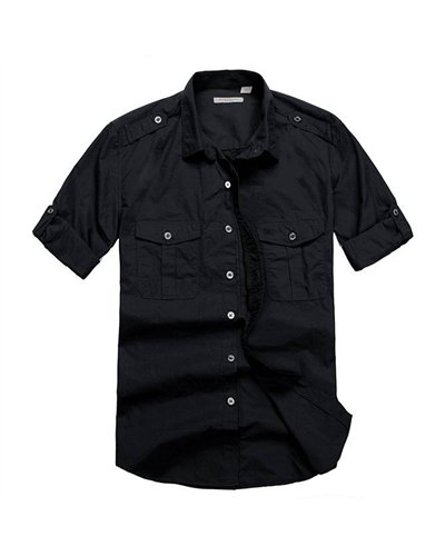 Burberry Men's Cargo Short Sleeve Shirt