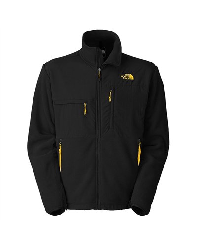 The North Face Men's Denali Jacket Black / Sulphur
