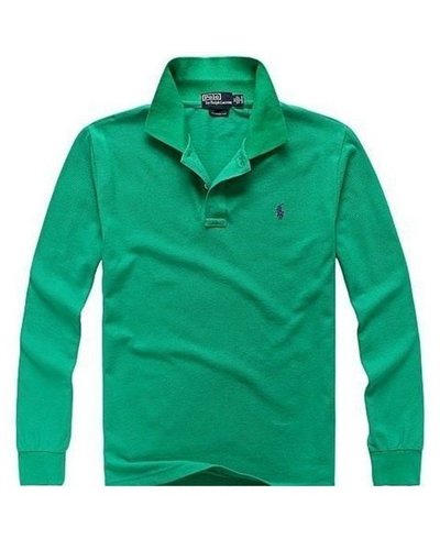 Ralph Lauren Long Sleeve Polo Kelly Green