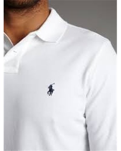 Ralph Lauren Long Sleeve Polo White