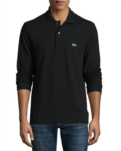 Lacoste Men's Long Sleeve Classic Pique Polo Shirt
