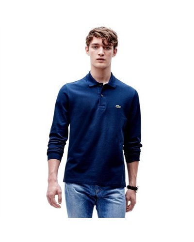 Lacoste Men's Long Sleeve Classic Pique Polo Shirt