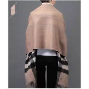 Burberry Checks With Patch Pockets  Wool & Cashmere Cape
