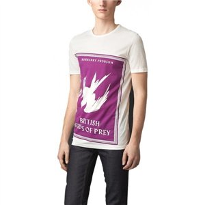 Burberry Men's Book Cover Print Cotton T-Shirt