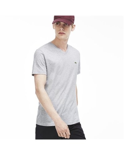 Lacoste Men's Pima Cotton V-Neck T-Shirt