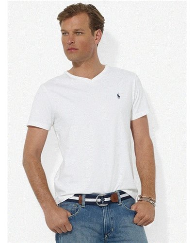 Polo Ralph Lauren Cotton Jersey V-Neck T-Shirt