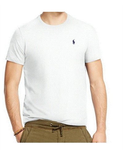Polo Ralph Lauren Men's Crew  Neck T Shirt  White