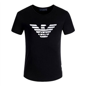 Armani Men's Tee Shirt In AX  Black