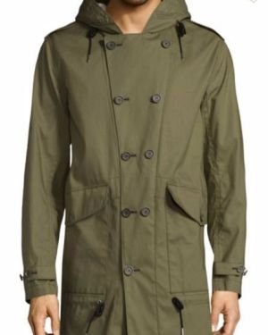 Burberry Elliot Bonded Cotton Parka